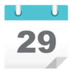 calendar monthly android application logo